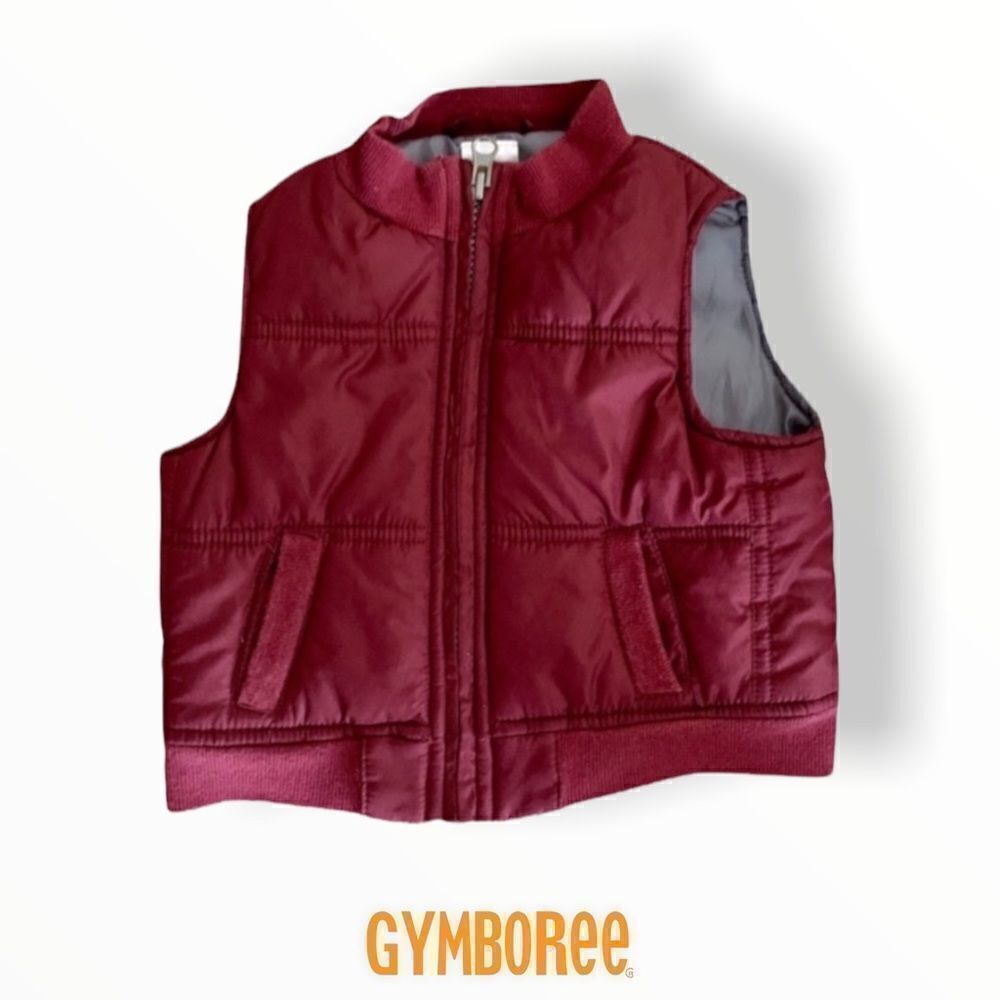 GYMBOREE | Maroon | Puffer Vest